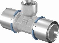 Uponor S-Press pers T-stuk bi.dr. 40x1/2"bix40mm 1046922