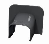Tecnosystemi Optima, TA75, eindkap plaf/wand, 75X56, antraciet