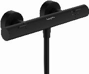 Hansgrohe Ecostat Fine douchethermostaat z. omstel m. koppelingen HOH=15cm mat zwart 13324670