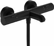 Hansgrohe Ecostat Fine badthermostaat m. omstel m. koppelingen HOH=15cm mat zwart 13325670
