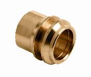 Bonfix Knelfitting messing 1-delige verloop set 22 x 15mm ( knel ) 82717