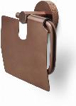Blue Label Vida Facet toiletrolhouder met klep geborsteld nikkel