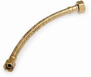 Blue Label flexibele aansluitslang 1/2"x3/8" bi-bi geborsteld goud 25cm FK501BBSP