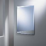 Raminex Silkline rechthoekige wand spiegel met facet, rondom, hxb 80x80cm 610052