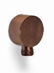 Blue Label Brondby 1/2" wandaansluitbocht geborsteld brons FK-002BR