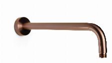 Blue Label Brondby 1/2" douche-arm 30cm met rozet, geborsteld brons