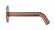 Blue Label Brondby uitloop wastafelkraan wand 16cm, geborsteld brons