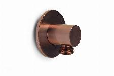 Blue Label Brondby 1/2" aansluitbocht voor inbouwthermostaat 3-weg 2772192, geborsteld brons