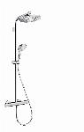 Hansgrohe Exclusieve showerpipe Croma 280 Varia Top met variabele wandsteun (100 mm) 27369000