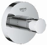 Grohe Essentials handdoekhaak wand enkel 1-gats metaal chroom 40364001