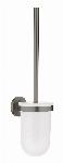 Grohe Essentials closetborstelgarnituur gecoat met inzet hard graphite geborsteld 40374AL1