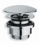 Raminex afvoerplug universeel voor wastafel chroom 1 1.4" m. vaste afdekplaat �64 of 72mm 510011