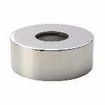 Raminex RAM wandrozet XXL m. rubber geleider �80x�32x30mm chroom 519997