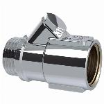 Raminex controleerbare keerklep MF-EA tot vloeistofklasse 2 Aansluiting: DN15 1/2bu x 1/2bi KIWA keur chroom 290080