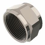 Raminex RAM gaswarteldop met rubber afdichtingsring M24 t.b.v. gasaansluitkraan messing 700023
