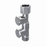 Raminex RAM RAM terugstroombeveiliging m. controleerbare EA keerklep 3/8"bu 74mm messing verchroomd kiwa 290029