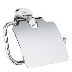 Grohe Essentials closetrolhouder met klep chroom 40367001