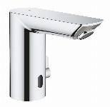 Grohe Bau Cosmopolitan elektronische wastafelkraan m. infrarood m. menging m. batterij 6V chroom 36451000