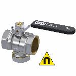 Raminex filterkogelkraan met magneet S27 1'' x 1'' binnendraad 270045