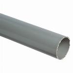 Wavin Ultra-3 kunststof buis, PVC, buiseind x buiseind, 110x3.2mm, grijs, afname per 2m