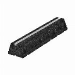 Solar Plus rubberen onderbalk, lxbxh 600x150x90, set van 2 stuks, inclusief bouten