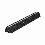 Solar Plus rubberen onderbalk, lxbxh 1000x150x90, set van 2 stuks, inclusief bouten