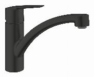 Grohe Start keukenkraan voorsprong 22.7cm mat zwart 324412432