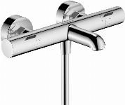 Hansgrohe Ecostat Fine badthermostaat m. omstel m. koppelingen HOH=15cm chroom 13325000