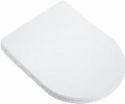 Solar Fjord closetzitting met deksel softclose en quick release wit 07-11216-UF