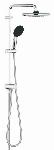 Grohe Vitalio Start 250 Flex douchesysteem m. omstelkraan wandmontage, hoofdd. 2 straalsoorten, handd. 2 straalsoorten chroom 26680001
