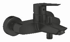 Grohe Start badkraan m. omstel m. koppelingen HOH=15cm mat zwart 322782432