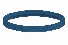 Burgerhout siliconen lippenring voor aluminium 130 mm 400451808