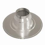 Ubbink aluminium plakplaat 125mm 0� 0146232