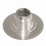 Ubbink aluminium plakplaat 131mm 0� 0146233