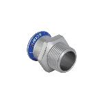 Geberit Mapress rvs 316 FKM blauw puntstuk m/BU 35-R1"