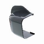 Canalit AC eindschot aircokanaal, opklembaar (snap), kunststof, PVC, hxb 65x90mm, grijs RAL7016