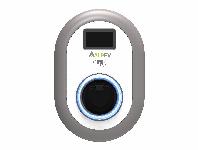 ALP EASY CHARGE OVAL, RFID, Load balancing, LAN, WiFi, Type 2 socket, P1 aansluiting, 6 mA DC leakage protection, 3-fase tot 22kW.