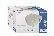 Geberit 300 Basic combipack diepspoel zonder spoelrand 53cm wit S8P00090000G
