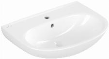 Villeroy & Boch O.novo wastafel m. kraangat m. overloop 60x46x18cm wit 4A406001