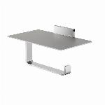 Geesa Craft toiletrolhouder met planchet RVS gepolijst 911524-02