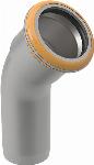 Geberit Mapress Therm RVS bocht 45� spie x pers 54 mm 42708