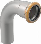 Geberit Mapress Therm rvs bocht 90 gr spie-sok 28 mm