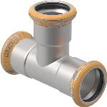 Geberit Mapress Therm rvs T-stuk 15 mm