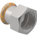 Geberit Mapress Therm rvs schroefbus m/BI 15-Rp1/2"
