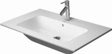 Duravit Starck Me meubelwastafel m. 1 kraangat m. overloop 83x49cm wit 2336830000