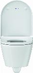 Duravit D-Neo wandcloset 48cm compact rimless pack, wc zitting afneembaar en softclose wit 45870900A1