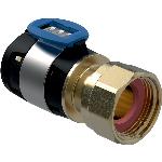 Geberit FlowFit vlakke koppeling siliciumbrons d20-G1"