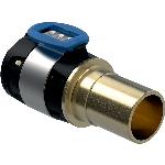 Geberit FlowFit overgang naar Mapress spie brons d16-12