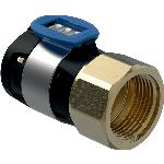 Geberit FlowFit schroefbus BI siliciumbrons d16-Rp1/2"