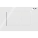 Geberit Sigma 40 bedieningspaneel DF square wit 115629SI1